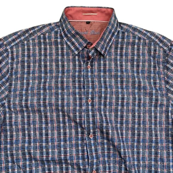 Visconti Black Short Sleeve Button Down - Picture 2 of 4